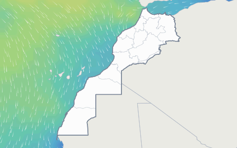 Carte des vagues
